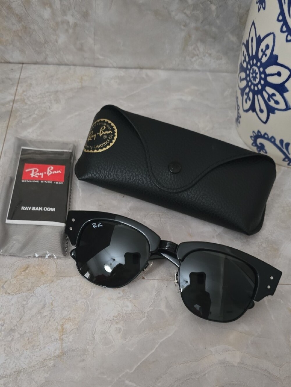 Ray-Ban Mega Clubmaster Black Sunglasses RB0316S